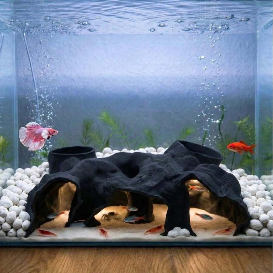 Aquarium Fish Long - 【New style】Large Aquarium Tunnel And Cave