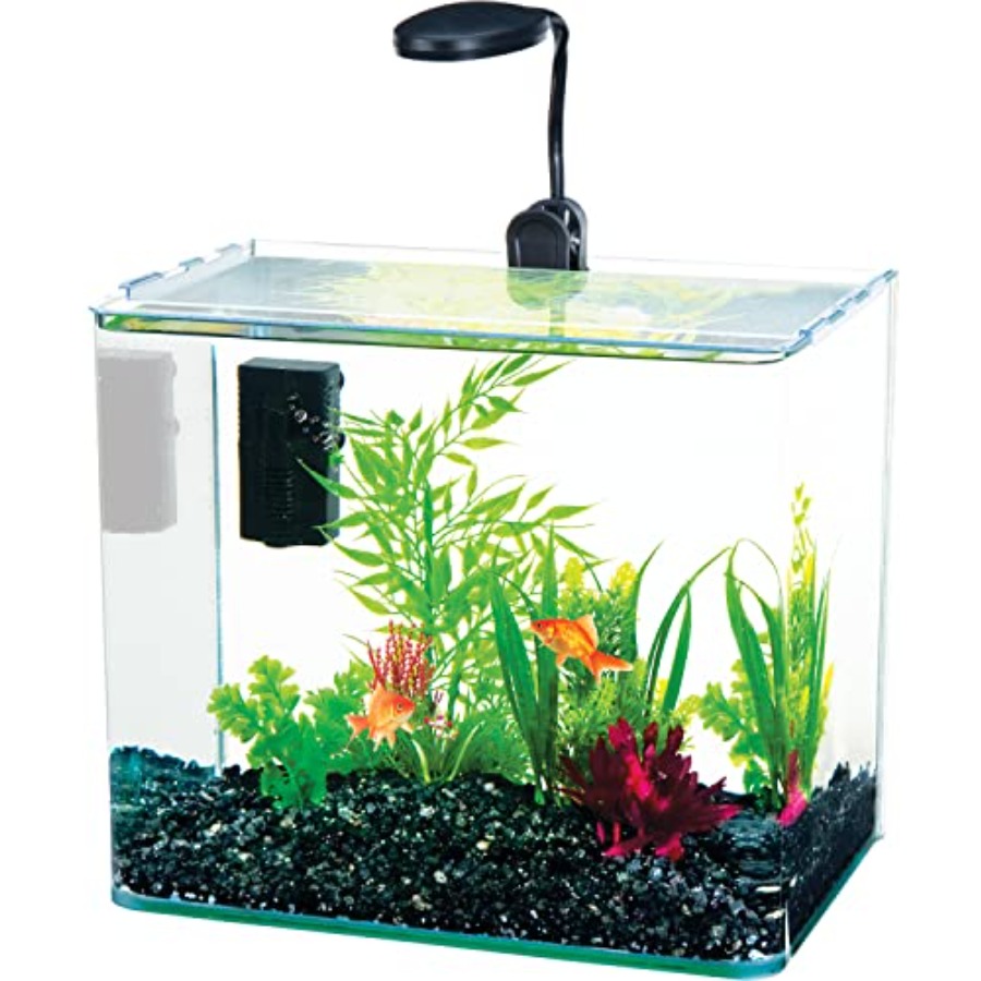 Aquarium Fish World - Water-World Radius Desktop Aquarium Kit with