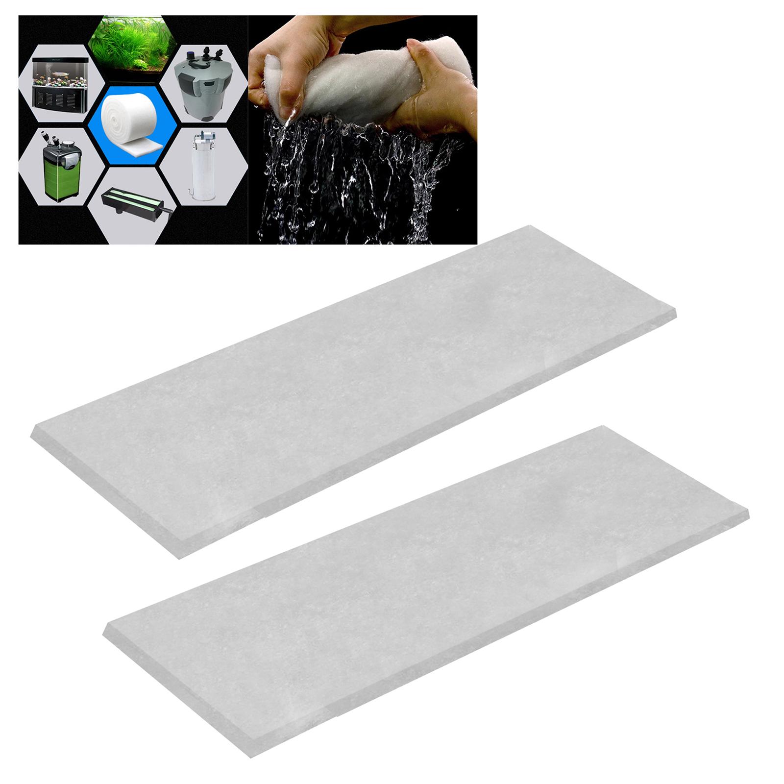 Fish Tank Filter Aquarium - 2x Foam Sponge Pad Fish Tank