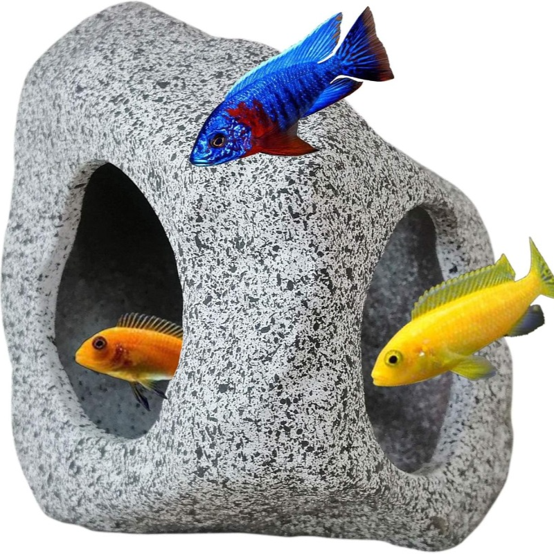 Aquarium Fish Games - Fish Tank Cave Stone Landscaping Decoration