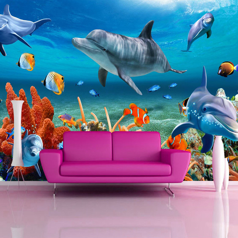 beibehang Custom 3D Mural Wall - Aquarium Fish Live Wallpaper recensie en prijs