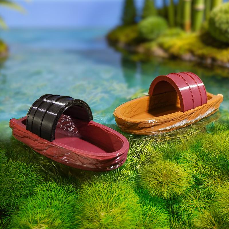 Mini Fisherman Floating Boat O - Aquarium Fish Pot recensie en prijs
