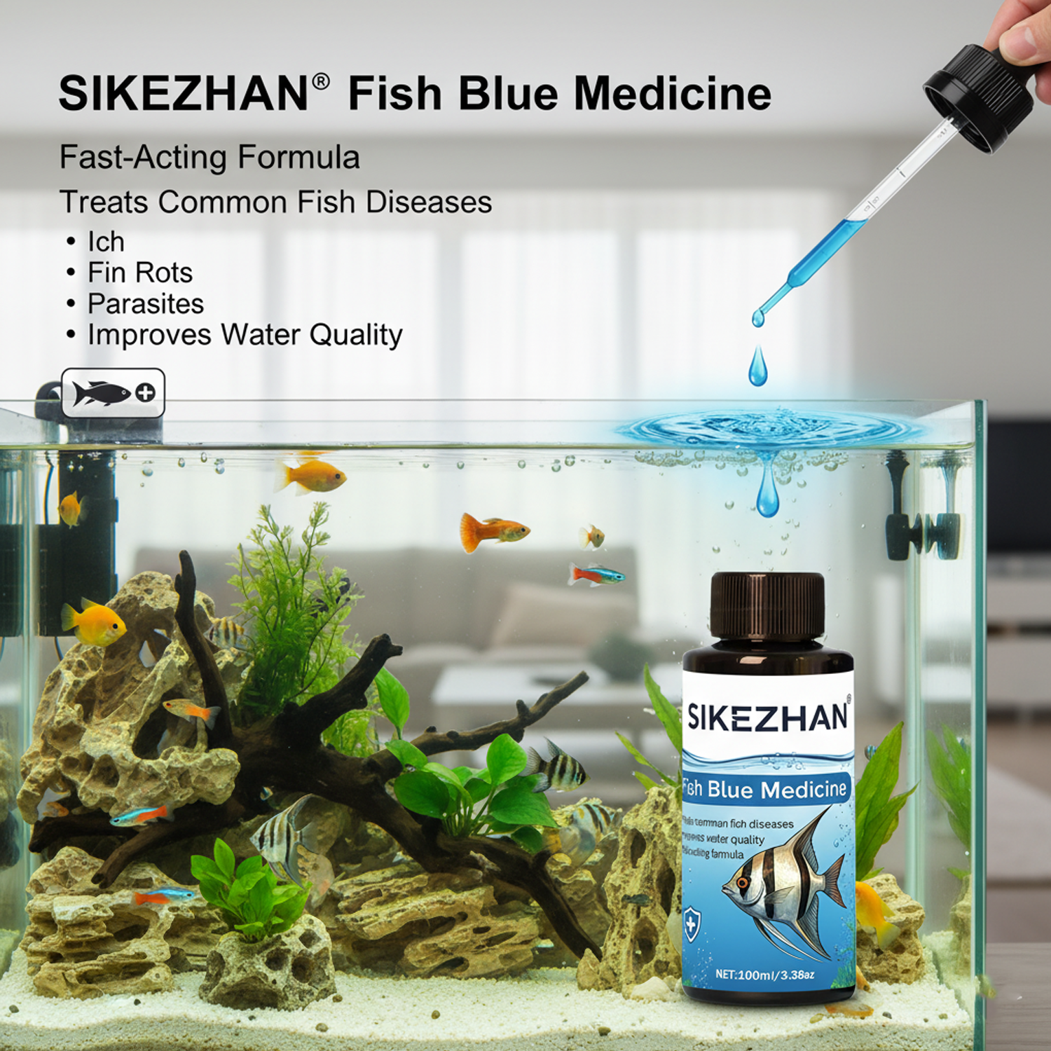 Large 500ml Methylene Blue Fis - Aquarium Xxl recensie en prijs