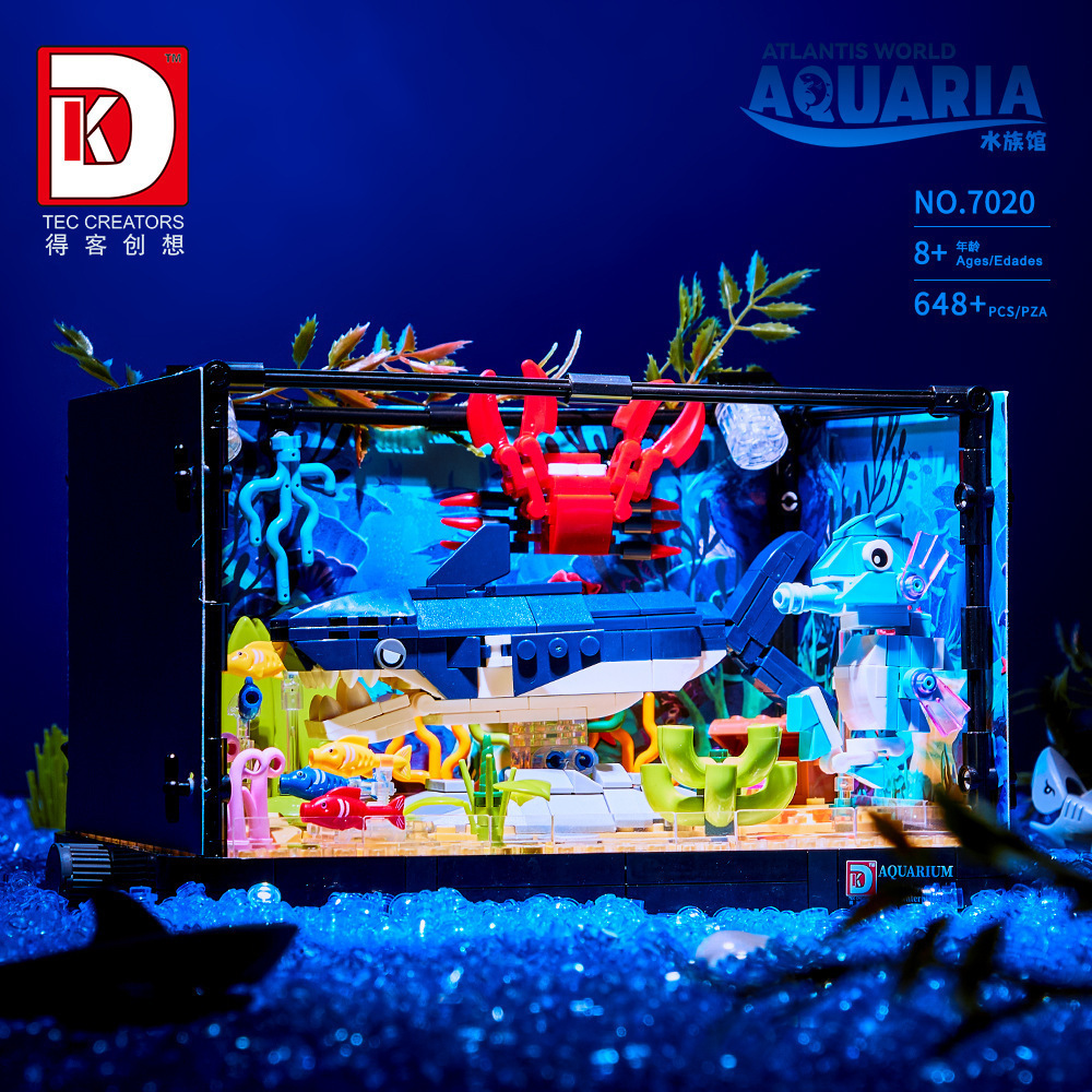 648PCS Shark Ecosystem Tank Bu - Aquarium Fish World recensie en prijs