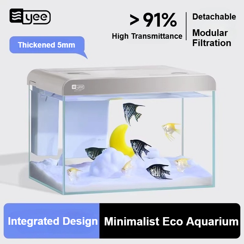 Ultra Clear Glass Desktop Aqua - Aquarium Fish Games recensie en prijs