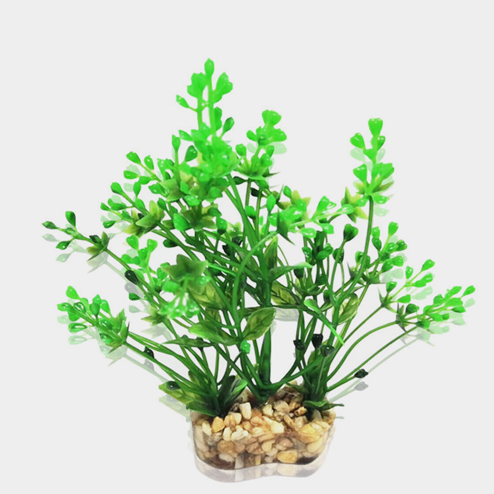 2Pcs Simulated Green Plastic A - Aquarium Fish Low Maintenance recensie en prijs