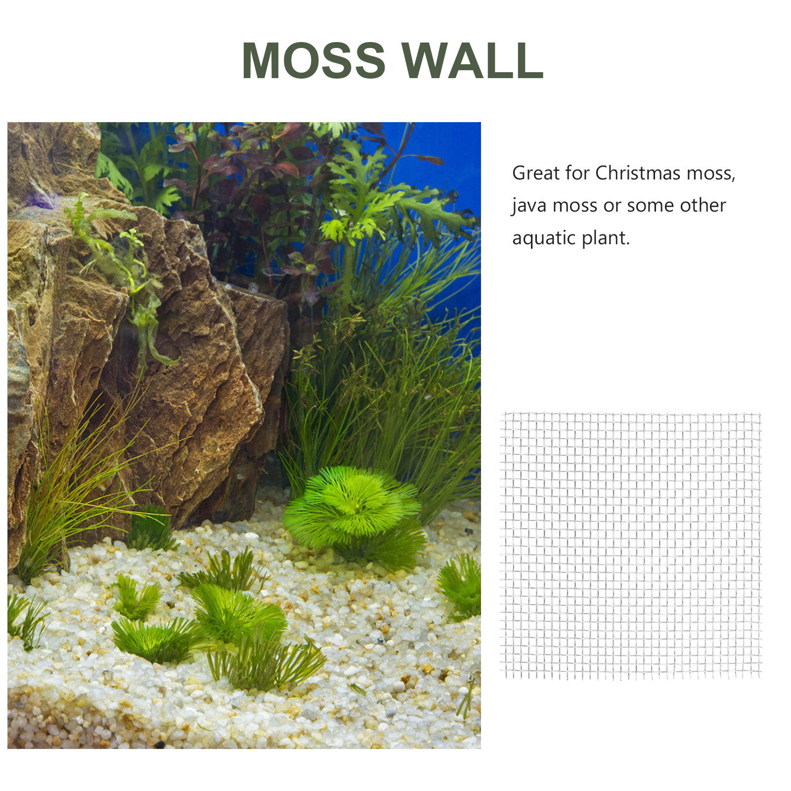 15Pcs Stainless Steel Moss Mes - Aquarium Fish Low Maintenance recensie en prijs