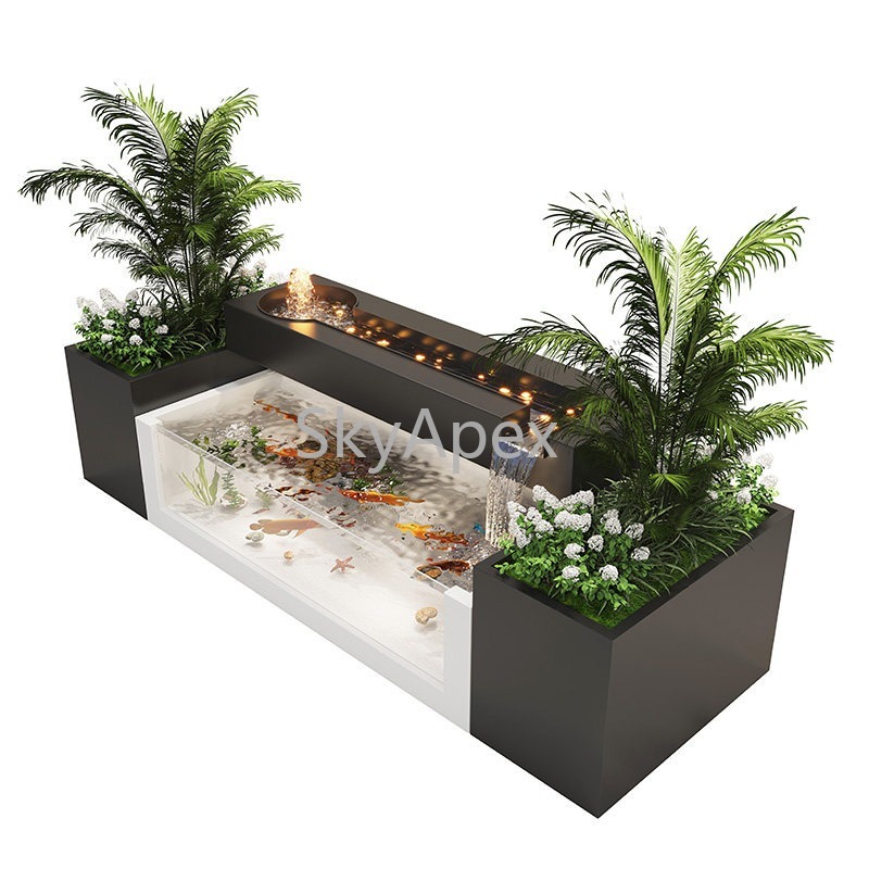 Stainless Steel Finished Court - Aquarium Xxl recensie en prijs