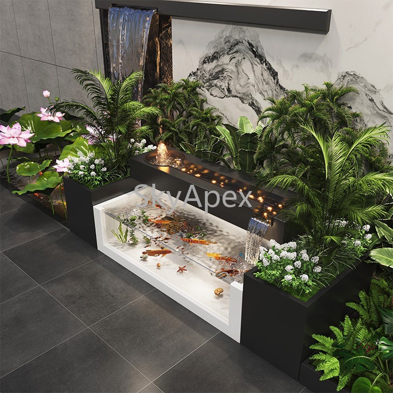 Stainless Steel Finished Court - Aquarium Xxl recensie en prijs