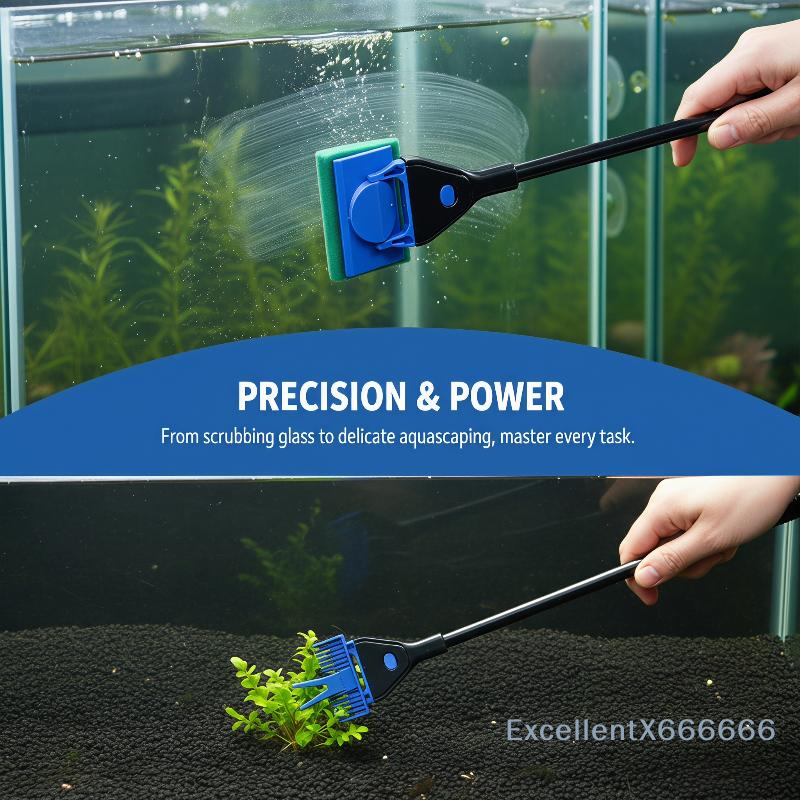 5 In 1 Fish Tank Cleaning Equi - Aquarium Fish Long recensie en prijs