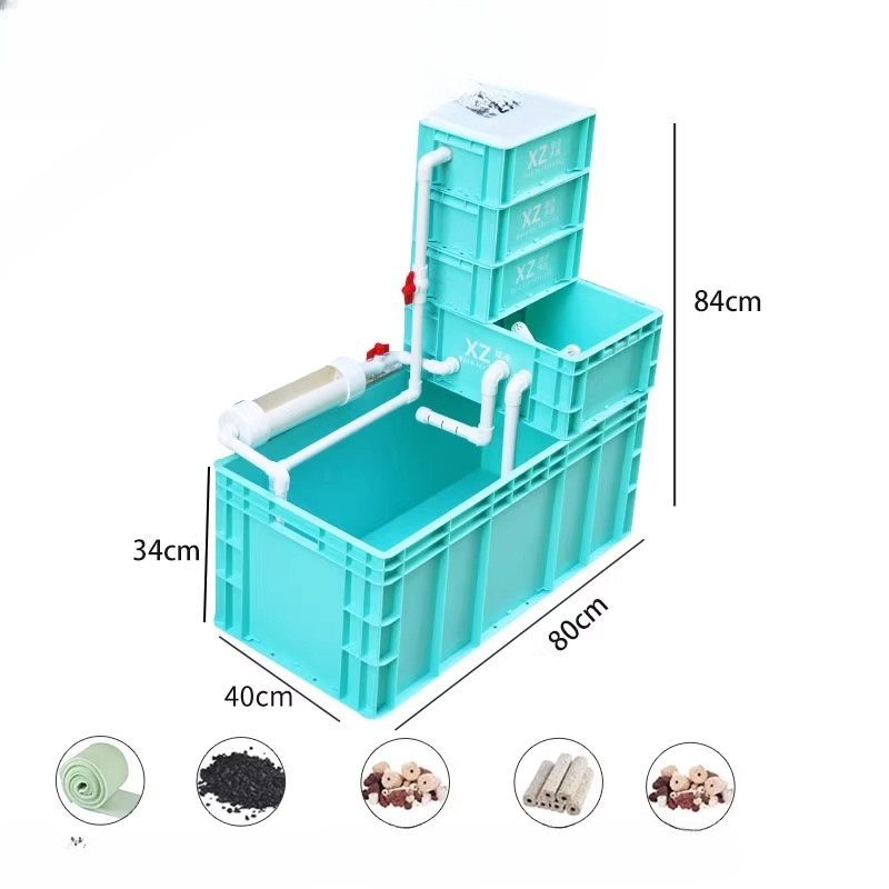 Turtle Tank with Built-in Filt - Aquarium Fish Low Maintenance recensie en prijs