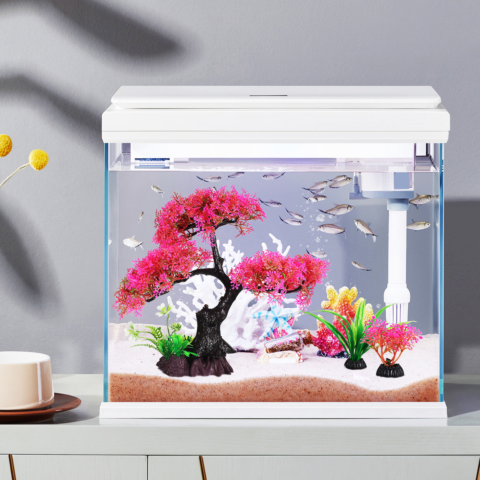 10Pcs Realistic Aquarium Plant - Aquarium Fish Low Maintenance recensie en prijs