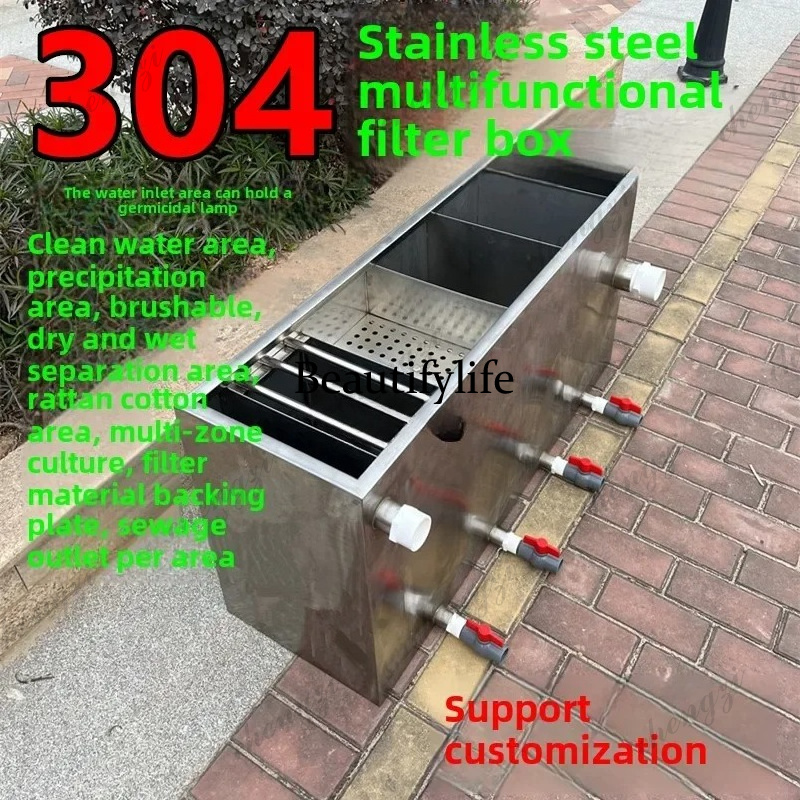 A81  stainless steel multifunc - Fish Tank Filter recensie en prijs
