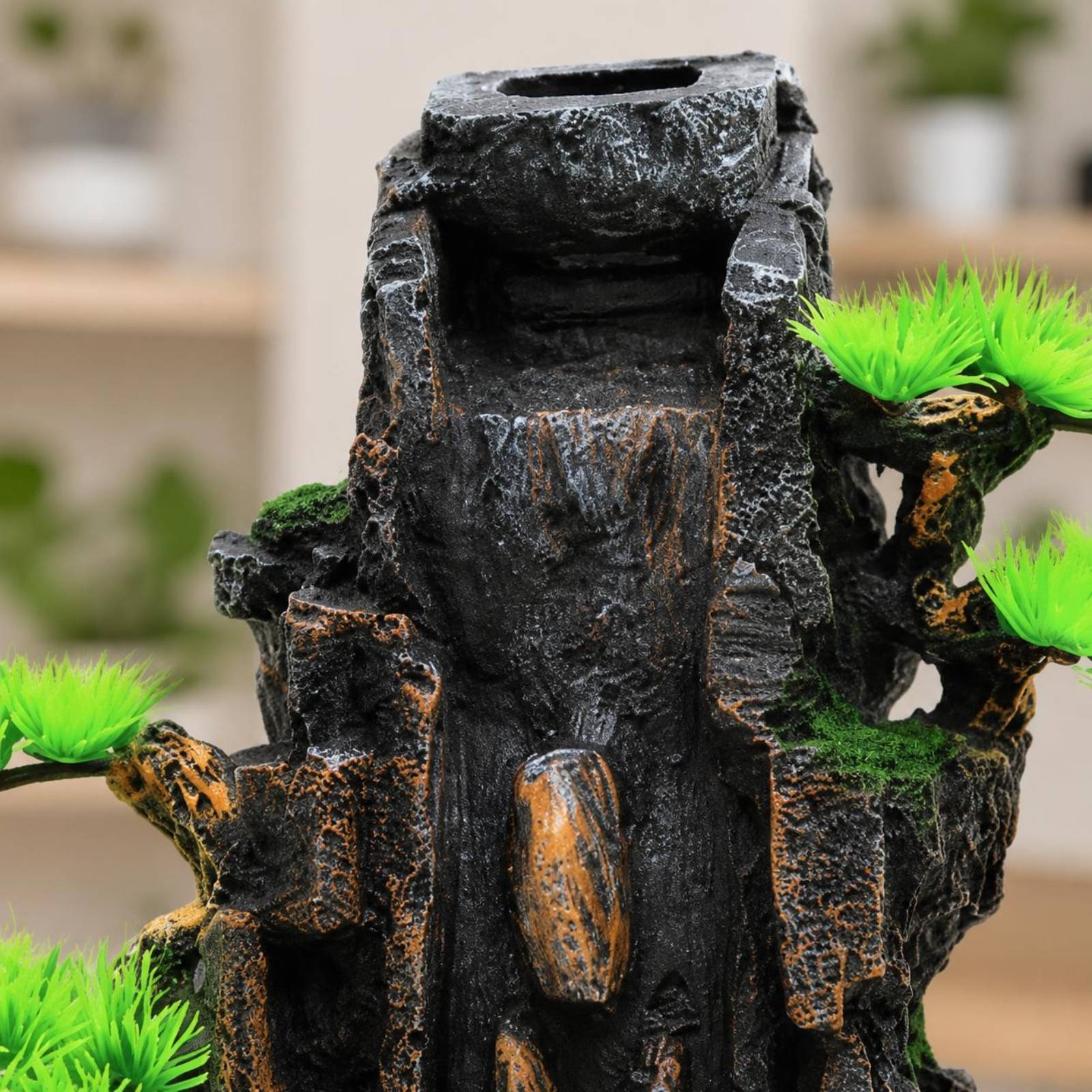 Resin Mountain Waterfall Ornam - Aquarium Fish Long recensie en prijs