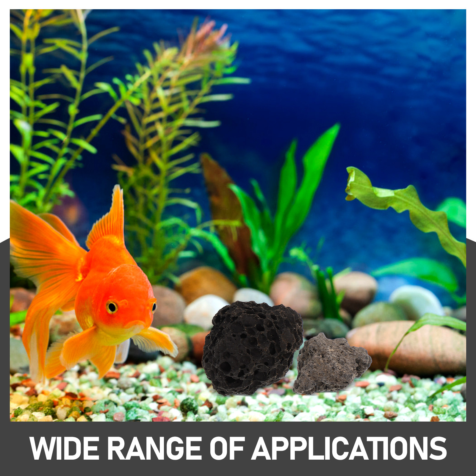 Volcanic Rock Ornaments Natura - Aquarium Fish Pot recensie en prijs
