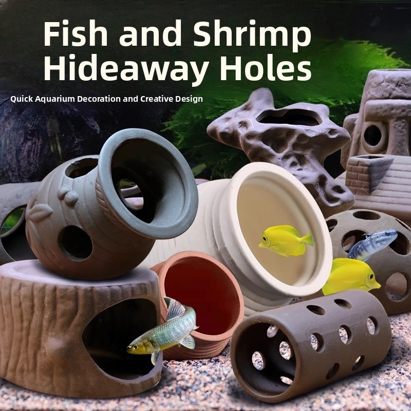  Clay Tank with Hiding Hole fo - Aquarium Fish Reproduction recensie en prijs