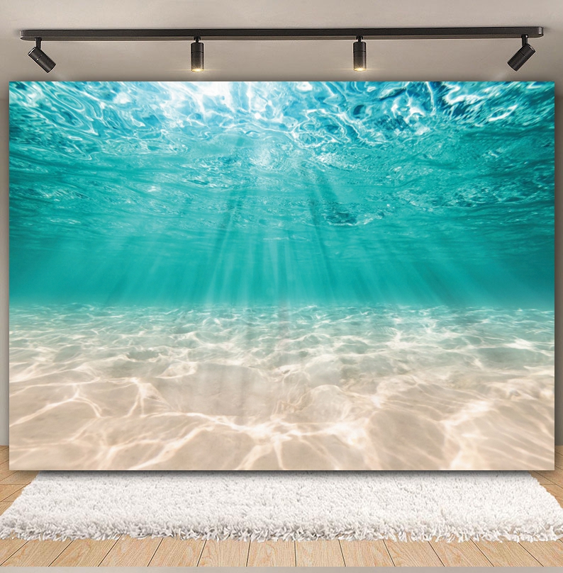 Underwater World Seabed Backdr - Aquarium Fish World recensie en prijs