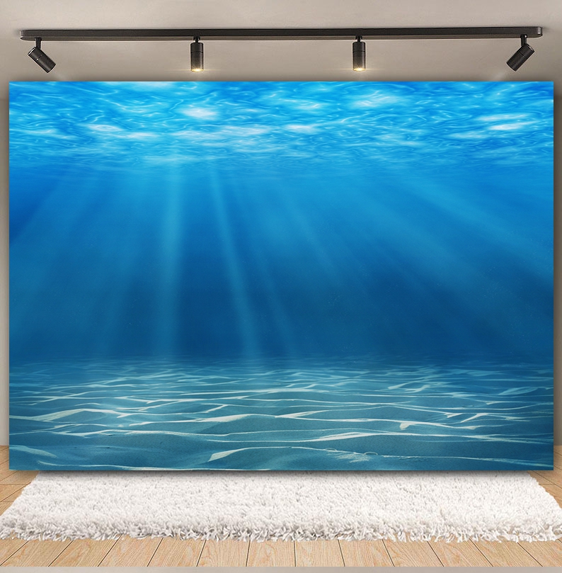 Underwater World Seabed Backdr - Aquarium Fish World recensie en prijs