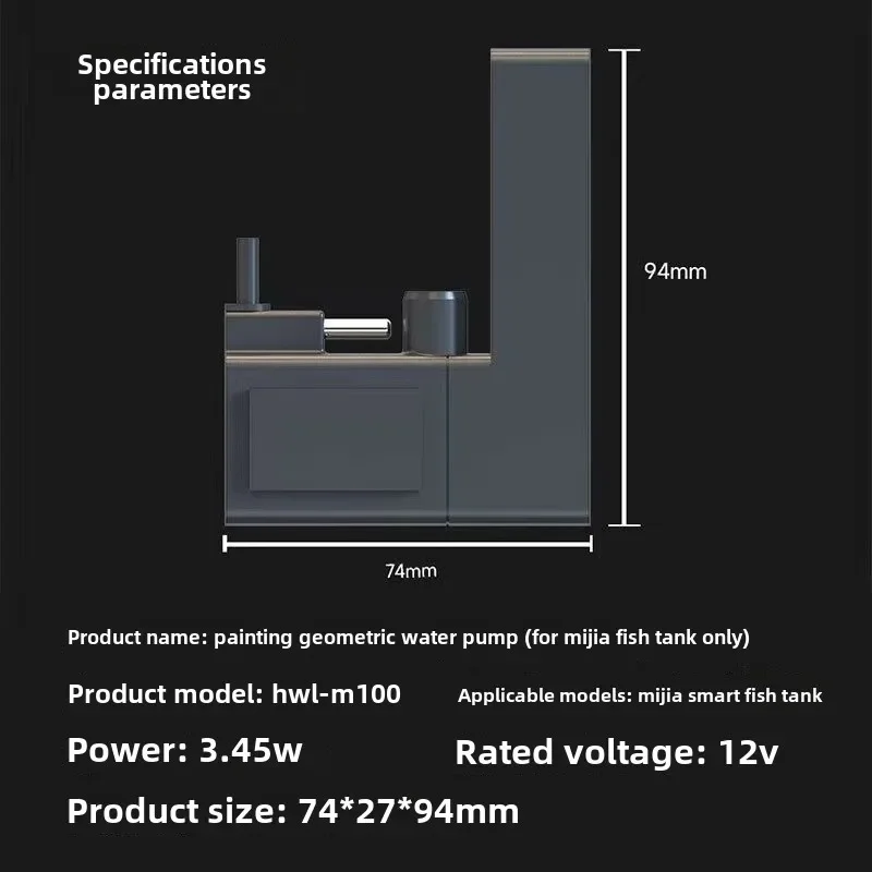 1pcs For Xiaomi Mijia smart aq - Fish Tank Filter Aquarium recensie en prijs