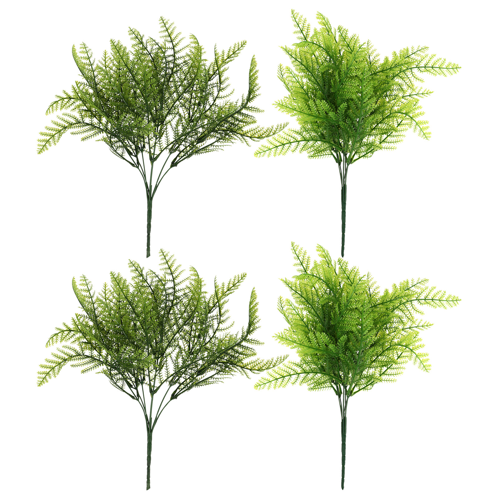 4Pcs Realistic Fake Ferns Arti - Aquarium Fish Low Maintenance recensie en prijs
