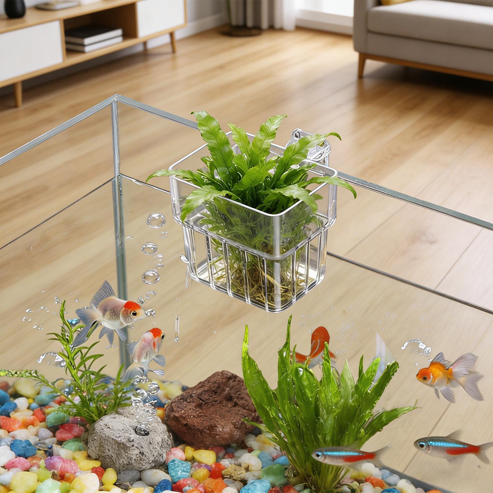 Transparent Hangable Aquarium  - Aquarium Fish Pot recensie en prijs