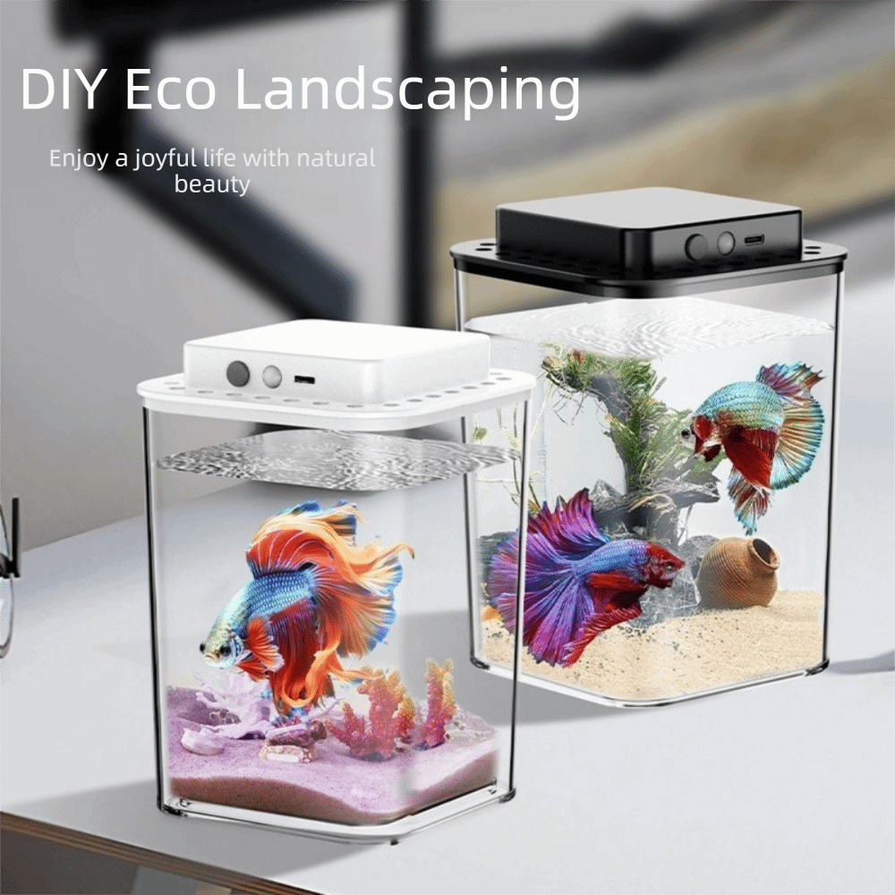Transparent Betta Fish Tank In - Aquarium Fish Games recensie en prijs