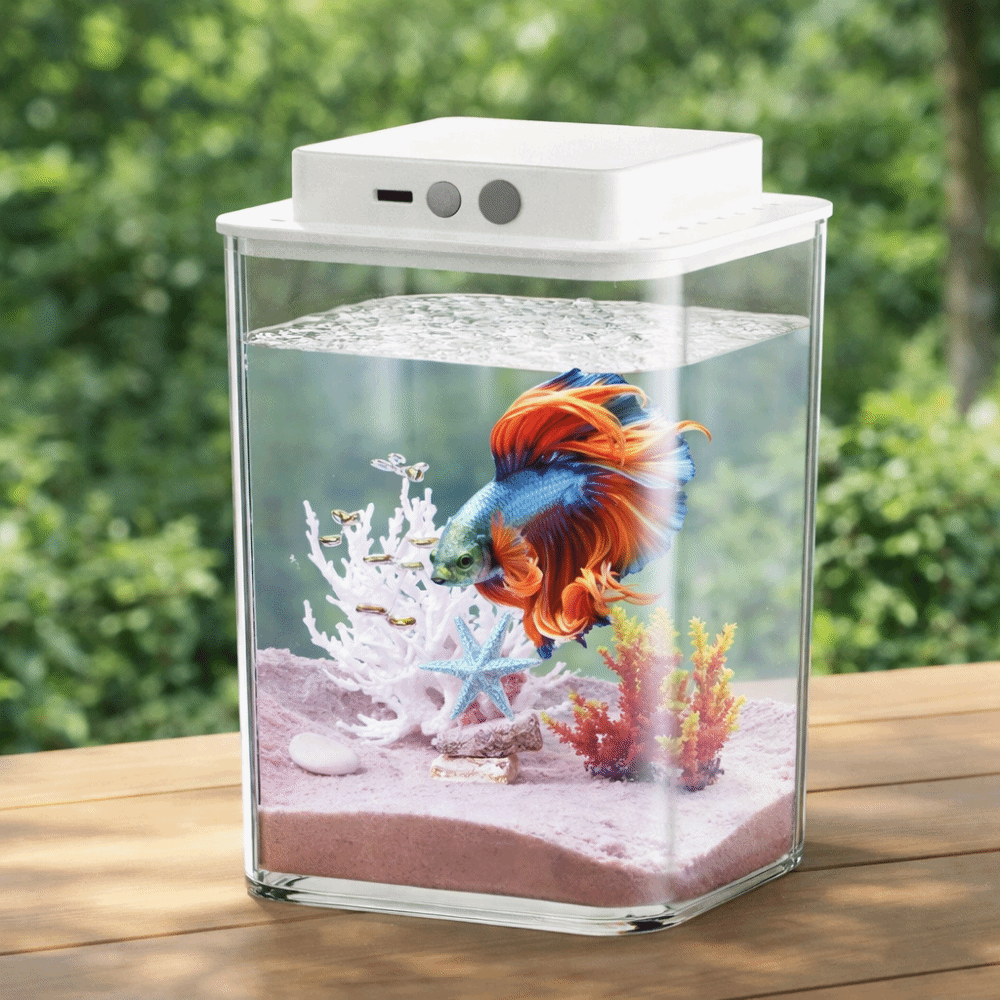 Transparent Betta Fish Tank In - Aquarium Fish Games recensie en prijs