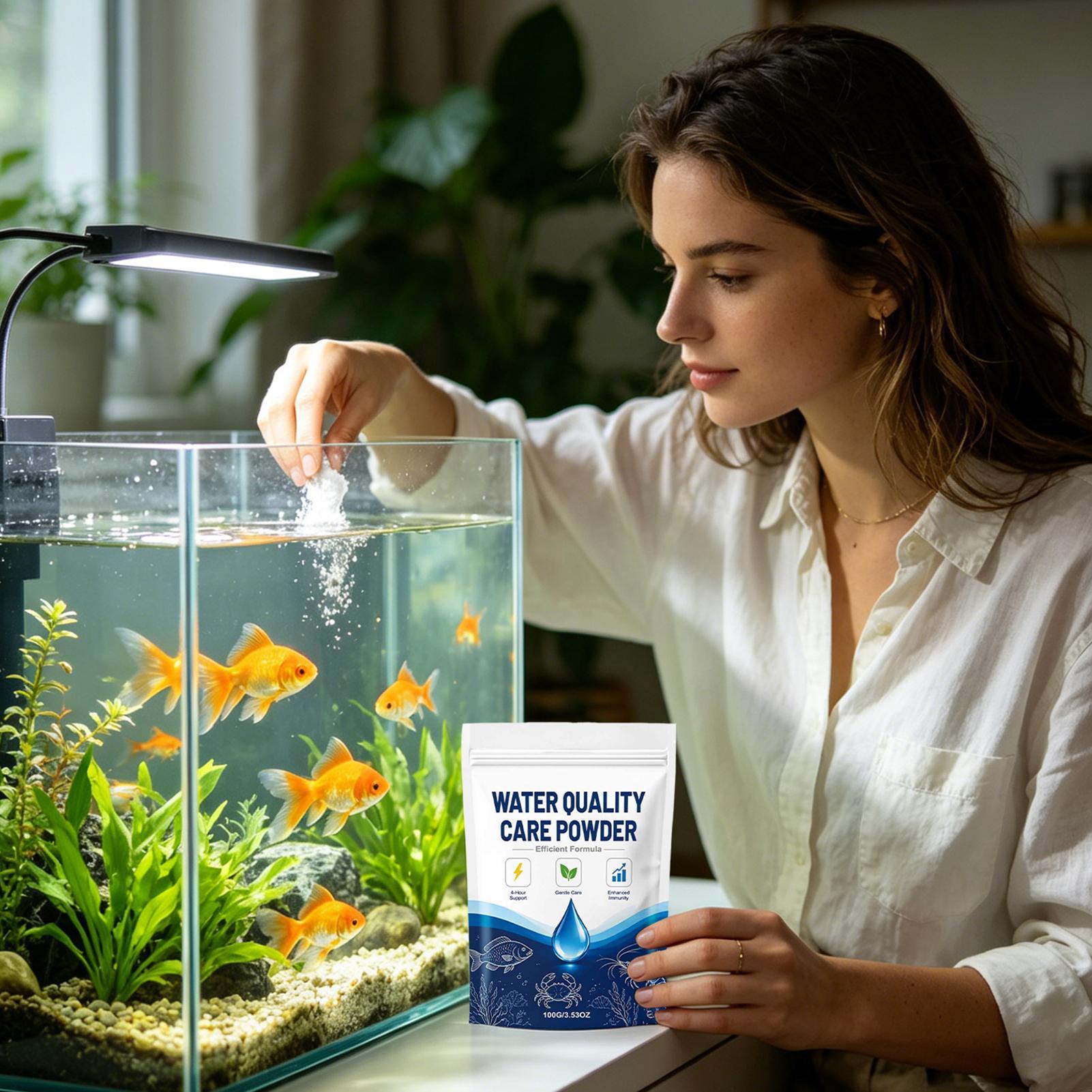100g Aquarium Water Clarifier  - Aquarium Fish Long recensie en prijs