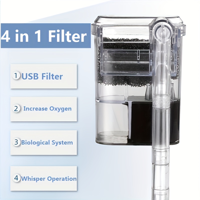 2.5W DC 5V Wall-hanging Filter - Aquarium Xxl recensie en prijs