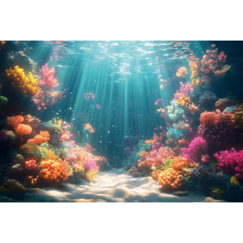Underwater World Backdrop For  - Aquarium Fish World recensie en prijs