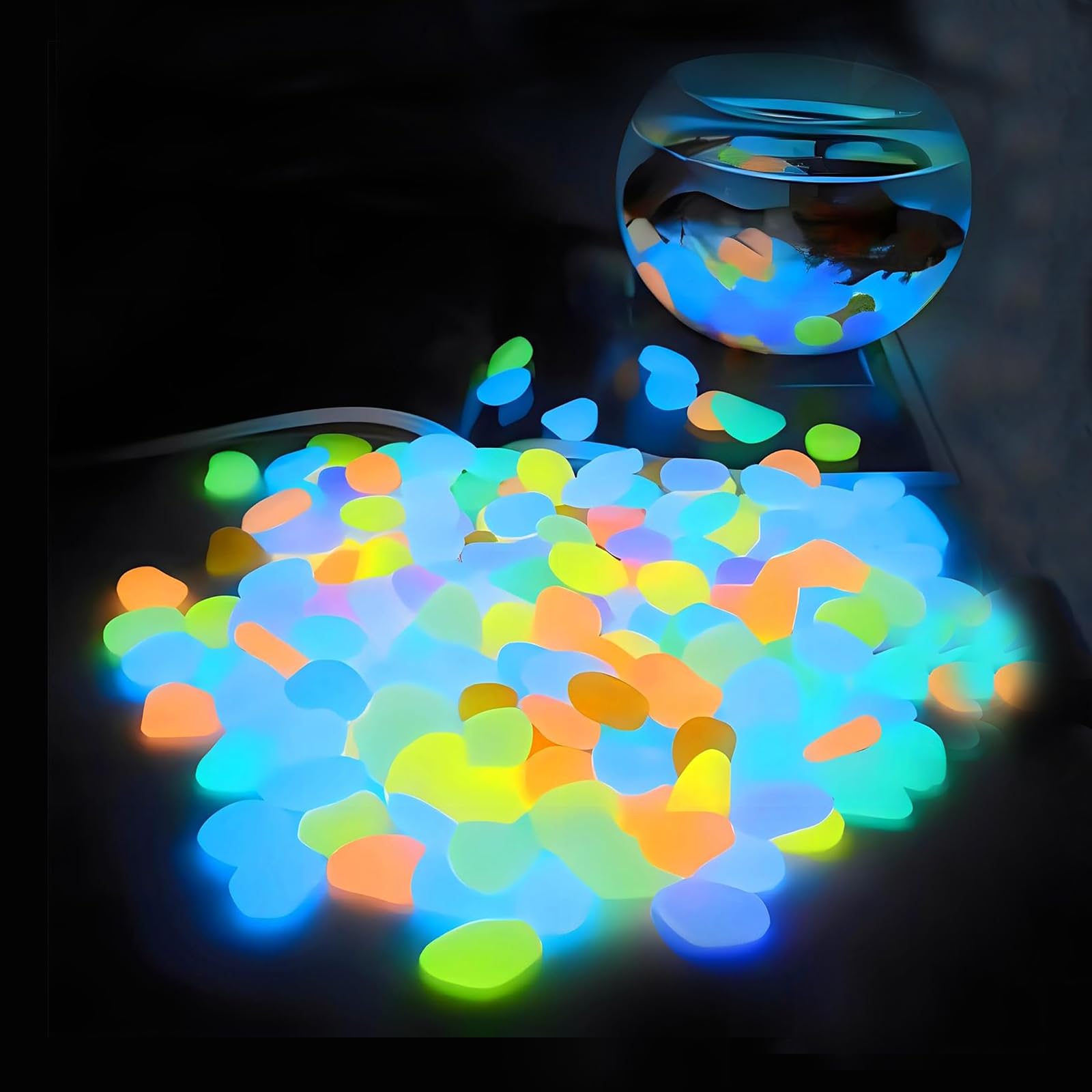 Aquarium Decor Glow In The Dar - Aquarium Fish Pot recensie en prijs