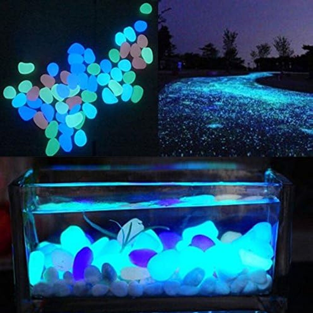 Fish Tank Rocks Glow Blue Pebb - Aquarium Fish Pot recensie en prijs