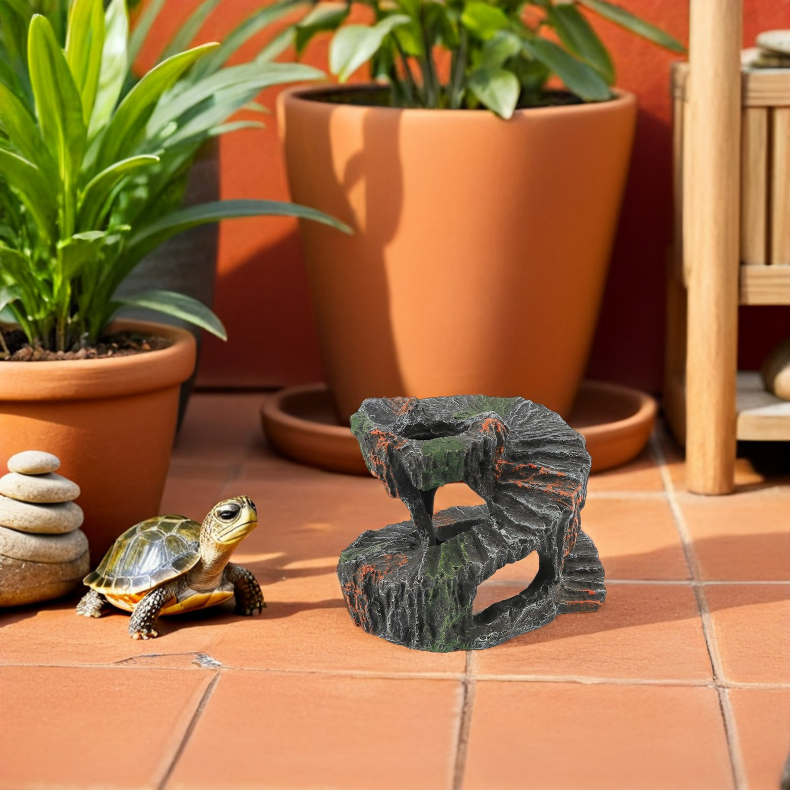1Pcs Resin Turtle Terrace Bask - Aquarium Fish Long recensie en prijs