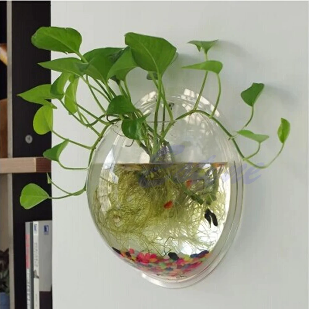 Pot Wall Hanging Mount Bubble  - Aquarium Fish Pot recensie en prijs