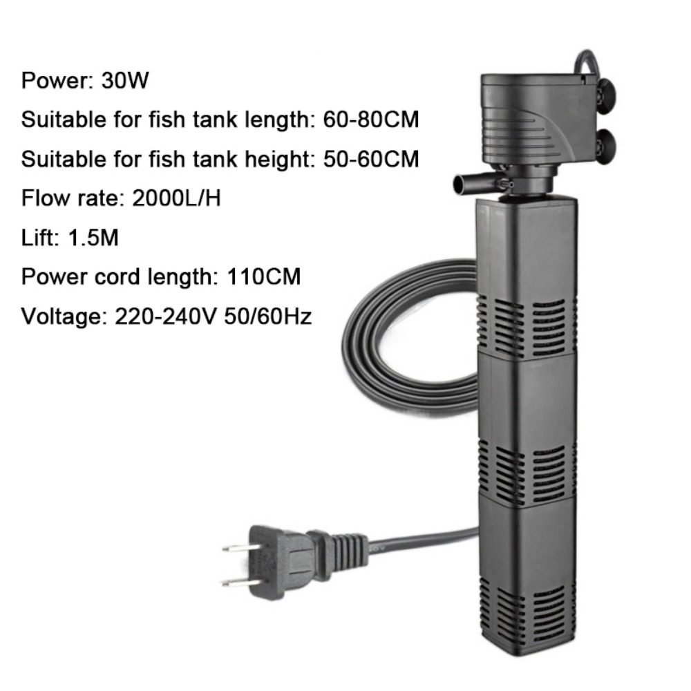 Plastic 3 in 1 Fish Tank Filte - Fish Tank Filter Aquarium recensie en prijs