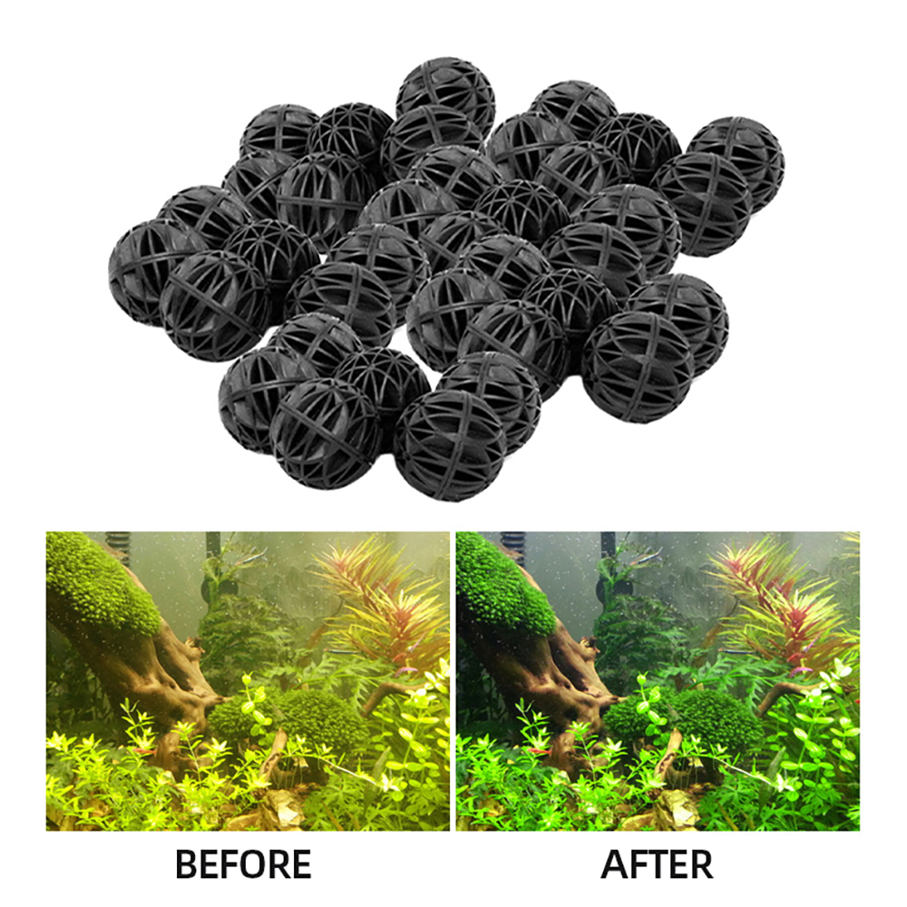 100pcs 18mm Biological Bio Bal - Fish Tank Filter Aquarium recensie en prijs