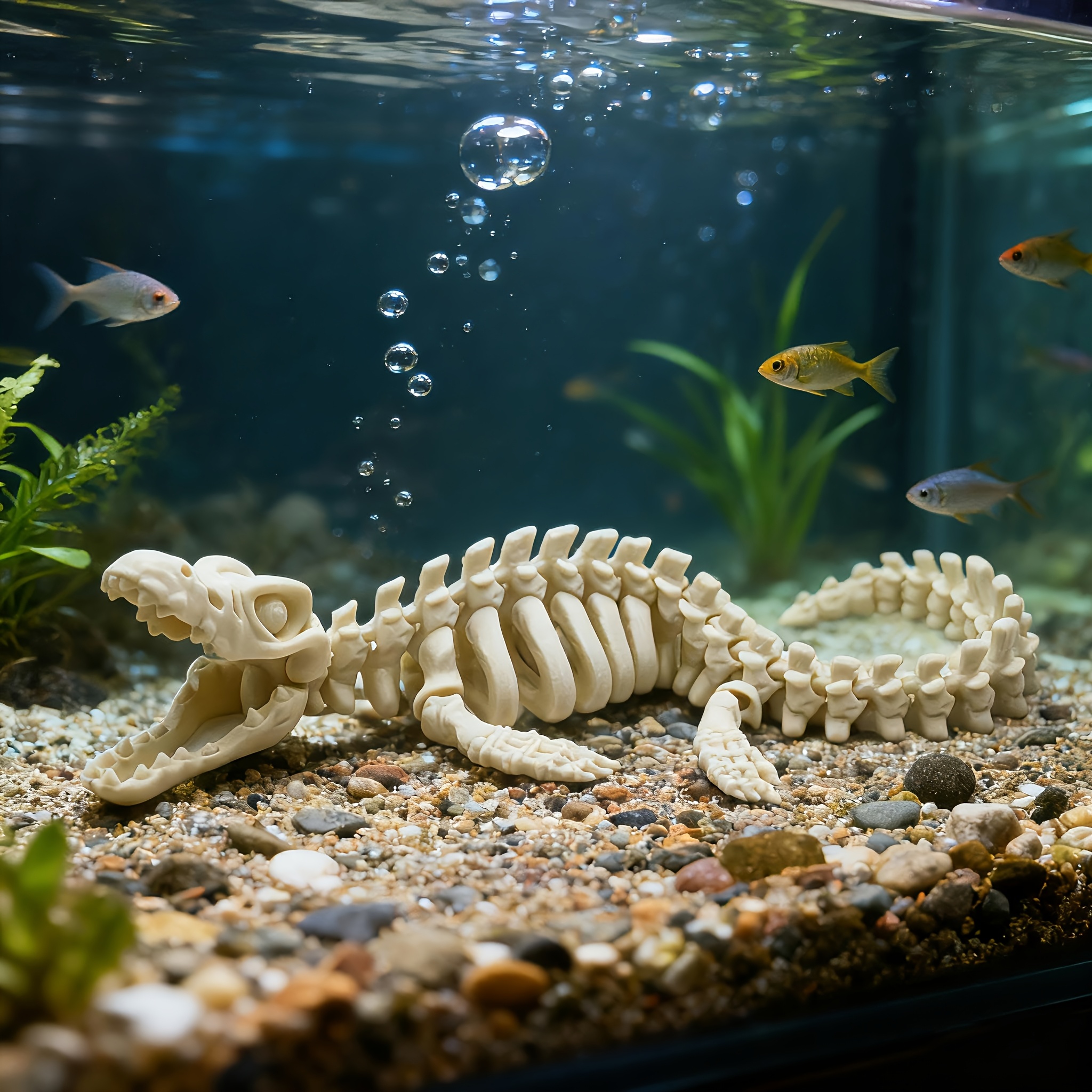 Realistic Canglong Skeleton Re - Aquarium Fish Reproduction recensie en prijs