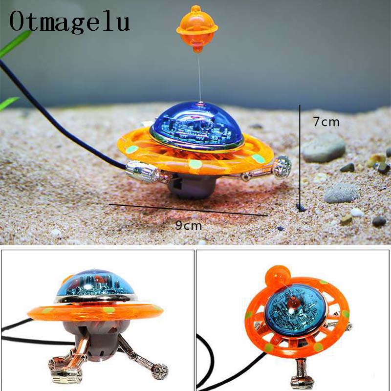 Suspended UFO Aquarium Statue  - Aquarium Fish World recensie en prijs