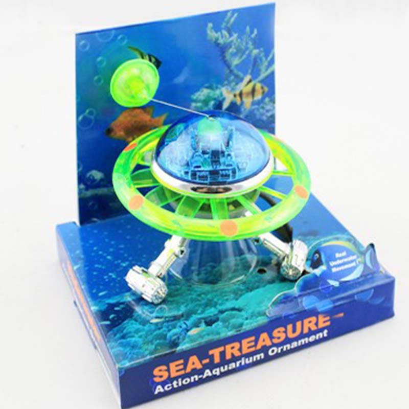 Suspended UFO Aquarium Statue  - Aquarium Fish World recensie en prijs