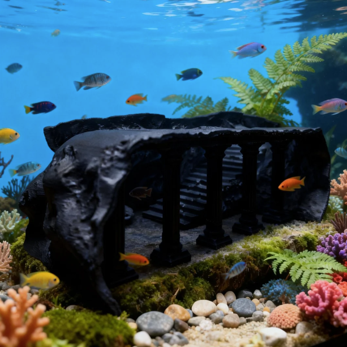 3D Castle Aquarium Decoration, - Aquarium Fish Games recensie en prijs