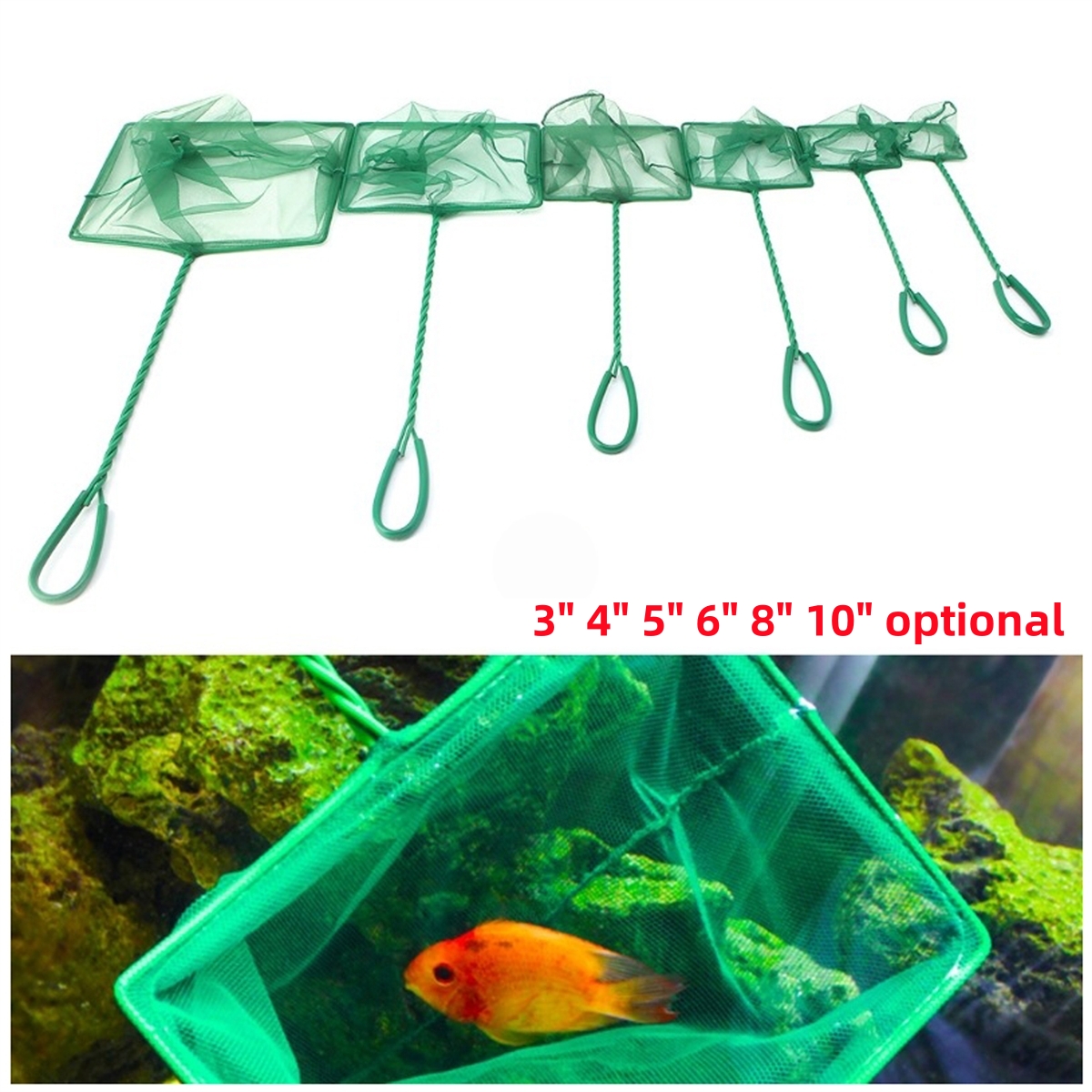3~10 Inch Portable Nylon Green - Aquarium Fish Long recensie en prijs