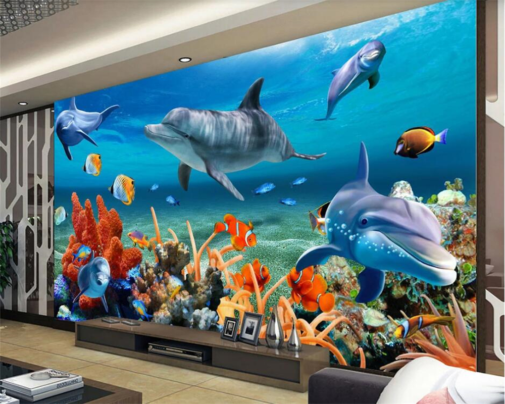 3DBEIBEHANG Custom 3D wallpape - Aquarium Fish Live Wallpaper recensie en prijs