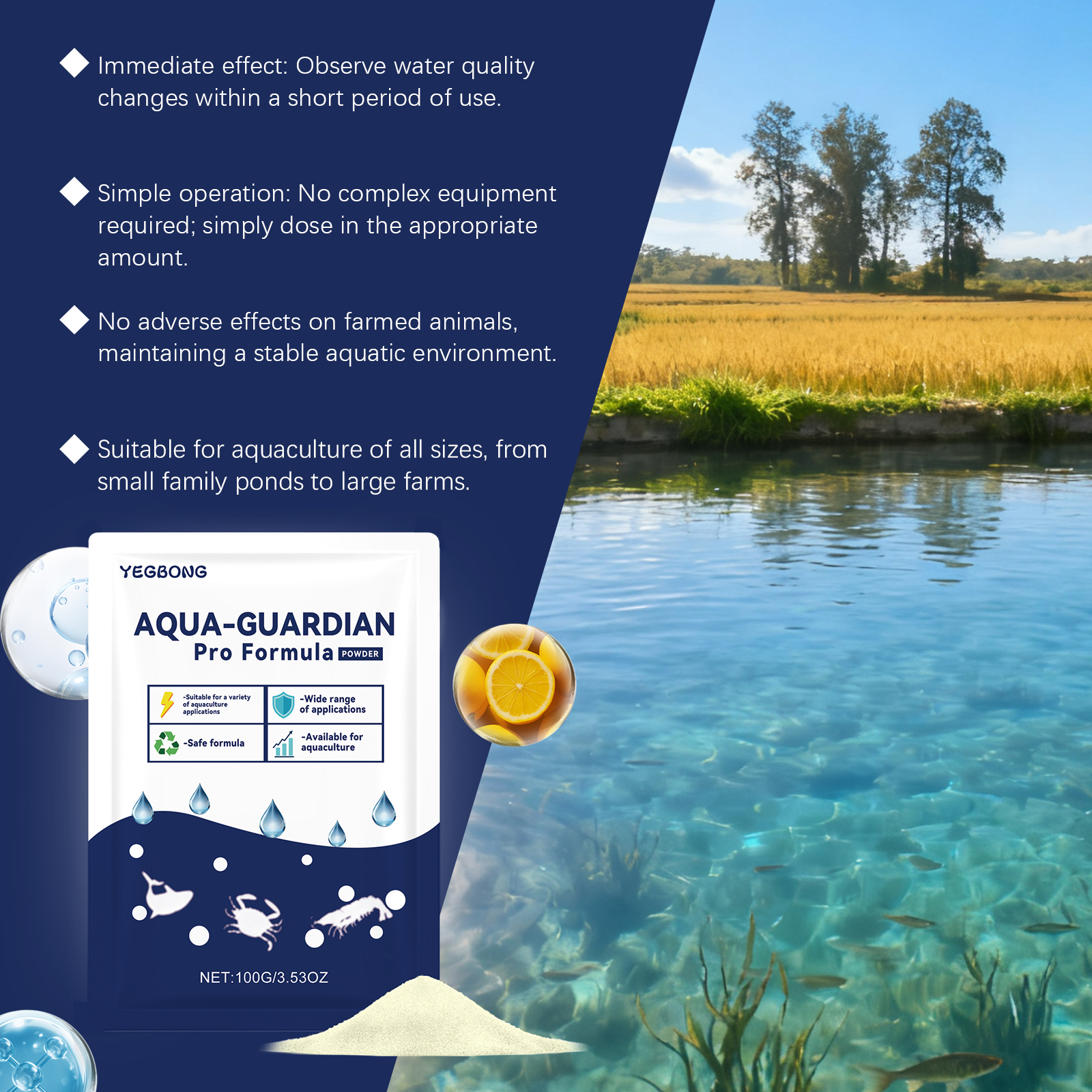 100G Fish Tank Water Clarifier - Aquarium Fish Long recensie en prijs