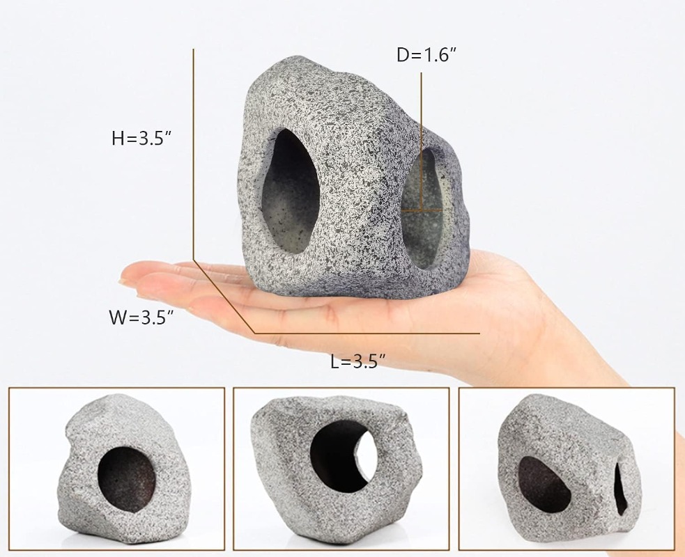 Fish Tank Cave Stone Landscapi - Aquarium Fish Games recensie en prijs