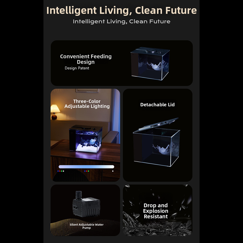 160L/H Self-circulation Aquari - Fish Tank Filter Aquarium recensie en prijs