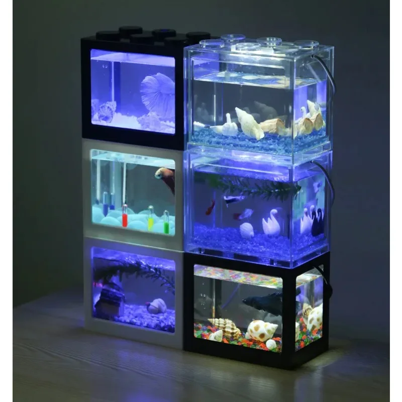 1L USB LED Desktop Mini Aquari - Aquarium Fish For Sale recensie en prijs