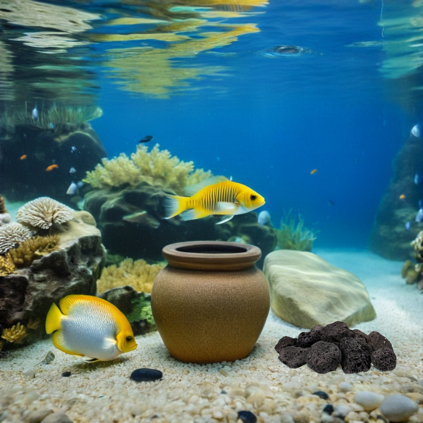 1Pack High Hardness Volcanic S - Aquarium Fish Pot recensie en prijs