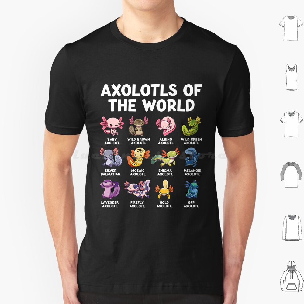 World Axolotls T Shirt 6xl Cot - Aquarium Fish World recensie en prijs